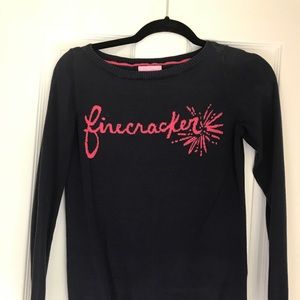 Lilly Pulitzer size small firecracker sweater